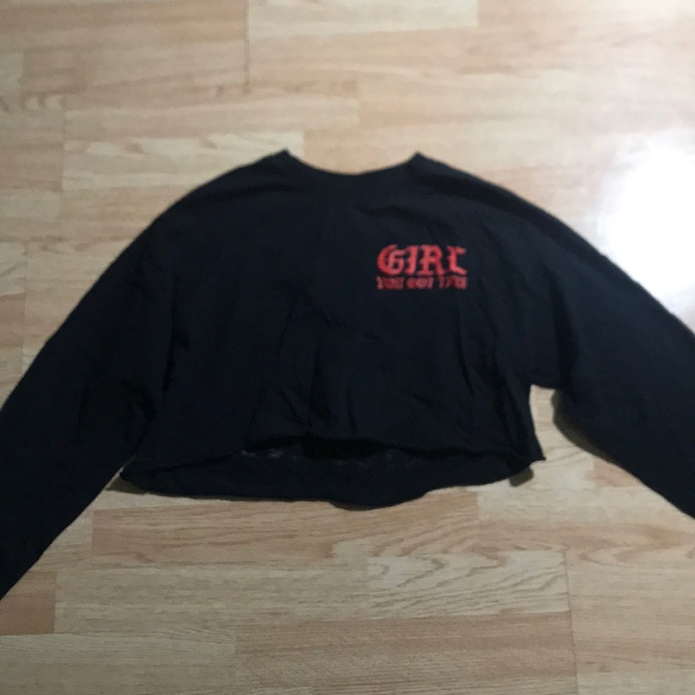 Crop top shirt